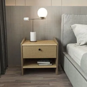 Noćni ormarić Berlin - Hazeran orah