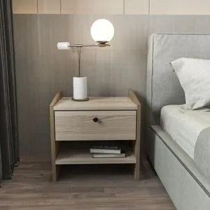 Noćni ormarić Cordoba - Orah