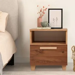 Noćni ormarić Leva Alfa Form Atlantic Pine