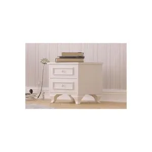 Noćni ormarić Rb-186-07 u mat beloj boji