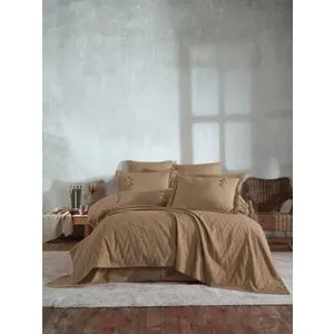 Noris - Set prekrivača za dvostruki krevet u senfu