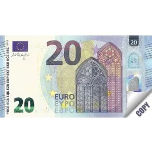 NOTES 20 EUR 4535 set 5 komada