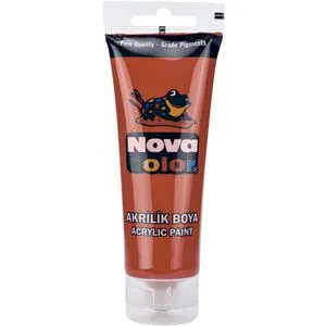 Nova Color Slikanje - Akrilne boje 75g - Bakarna - 540384