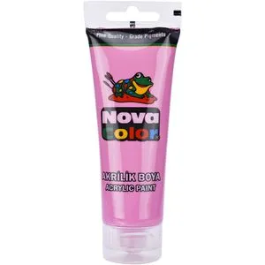 Nova Color Slikanje - Akrilne boje 75g - Roze - 540376