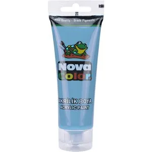 Nova Color Slikanje - Akrilne boje 75g - Tirkizna - 540377