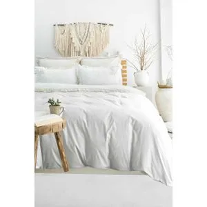Nova - Stone Stone Double Quilt Cover Set