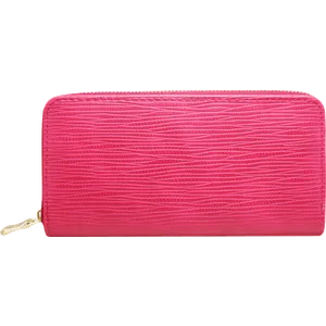 Novčanik ženski 19x9,5x2 cm pink sa reljefnim dezenom