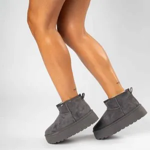 Novecento Ženske Čizme Super Ultra Mini Platform Siva