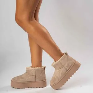Novecento Ženske Čizme uper Ultra Mini Platform Khaki