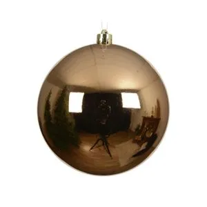 Novogodišnja dekoracija - HANGING BAUBLE 14cm 022731 - Brandy - KMG