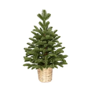 Novogodišnja jelka u saksiji zelena  60cm 250310
