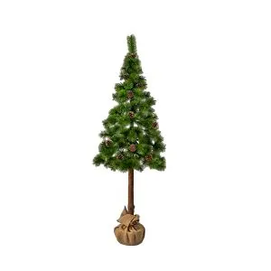 Novogodišnji bor zeleni deko 145cm