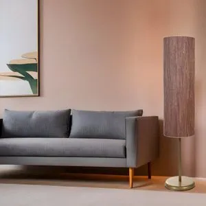 Noyan Eskitme Lambader Bambu 04 Abajurlu Wooden
Gold Floor Lamp