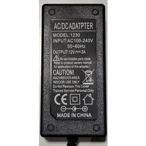 NPA-AC48 ** Gembird punjac 12v/3A 36W, 1m kabl sa uzemljenjem, Coper napajanje, DC 5.5x2.1mm CE(499)