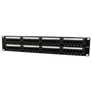 NPP-C548CM-001 Gembird Cat.5E 48 port patch panel with rear cable management
