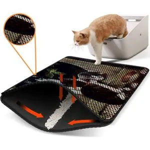 Nrszn0007 Multicolor Cat Litter Mat