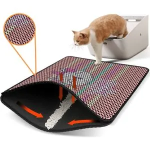 Nrszn0009 Multicolor Cat Litter Mat
