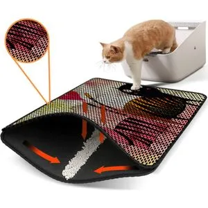 Nrszn0015 Multicolor Cat Litter Mat