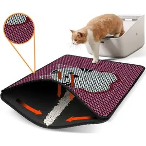 Nrszn0025 Multicolor Cat Litter Mat