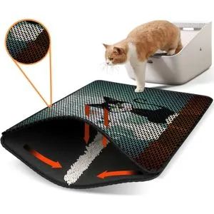 Nrszn0026 Multicolor Cat Litter Mat