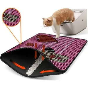 Nrszn0027 Multicolor Cat Litter Mat