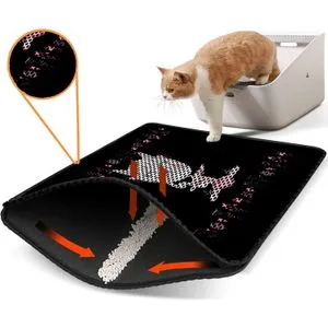 Nrszn0029 Multicolor Cat Litter Mat