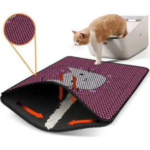 Nrszn0030 Multicolor Cat Litter Mat