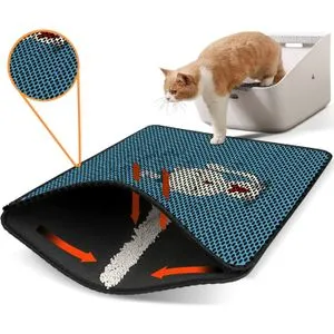 Nrszn0034 Multicolor Cat Litter Mat