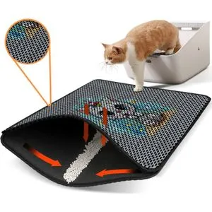 Nrszn0036 Multicolor Cat Litter Mat
