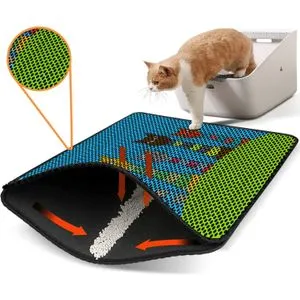 Nrszn0039 Multicolor Cat Litter Mat