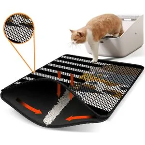 Nrszn0043 Multicolor Cat Litter Mat