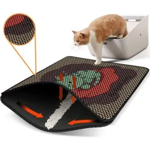 Nrszn0046 Multicolor Cat Litter Mat