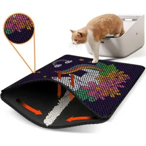 Nrszn0052 Multicolor Cat Litter Mat