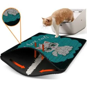 Nrszn0057 Multicolor Cat Litter Mat