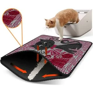 Nrszn0058 Multicolor Cat Litter Mat
