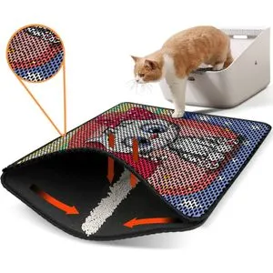 Nrszn0069 Multicolor Cat Litter Mat