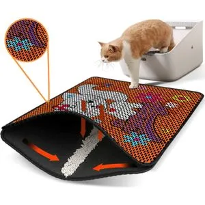 Nrszn0070 Multicolor Cat Litter Mat