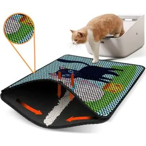 Nrszn0072 Multicolor Cat Litter Mat