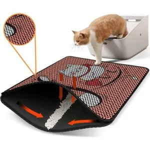 Nrszn0083 Multicolor Cat Litter Mat
