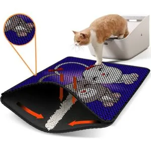 Nrszn0086 Multicolor Cat Litter Mat