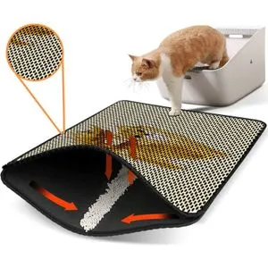 Nrszn0091 Multicolor Cat Litter Mat