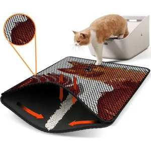 Nrszn0093 Multicolor Cat Litter Mat