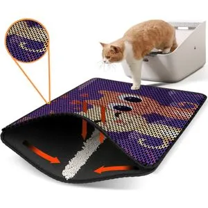 Nrszn0095 Multicolor Cat Litter Mat