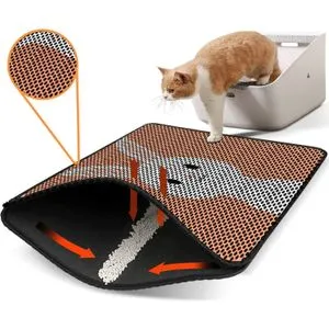 Nrszn0098 Multicolor Cat Litter Mat