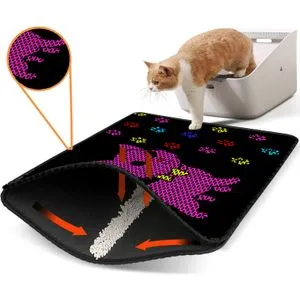 Nrszn0104 Multicolor Cat Litter Mat