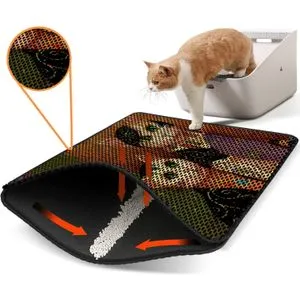 Nrszn0106 Multicolor Cat Litter Mat