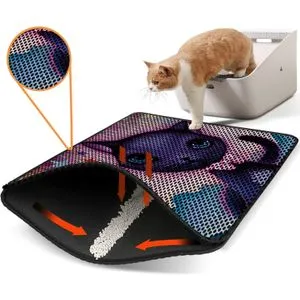 Nrszn0112 Multicolor Cat Litter Mat