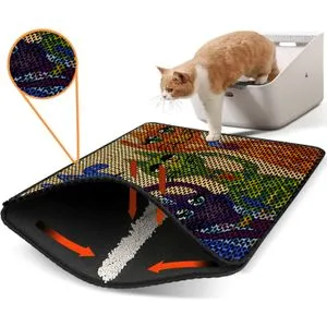 Nrszn0120 Multicolor Cat Litter Mat