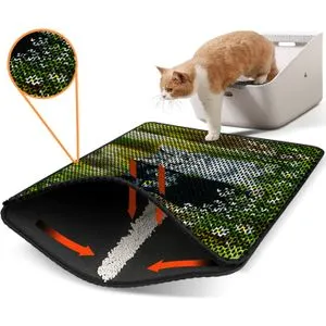 Nrszn0124 Multicolor Cat Litter Mat