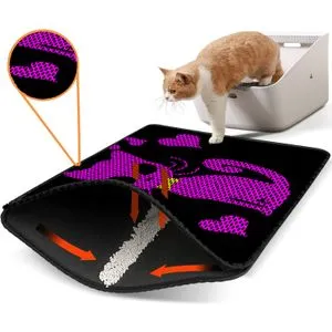 Nrszn0134 Multicolor Cat Litter Mat